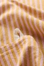 Viskestykke Linea m/mustard og lyserøde smalle striber thumbnail