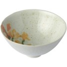 Skål m/fod blomster indvendig thumbnail