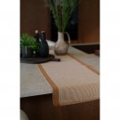 Løper jute/bomull 35x90cm konjak  thumbnail