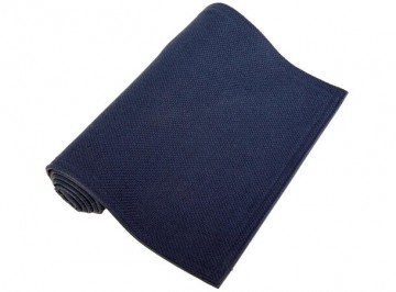 Løper vevd mørkblå 33x100cm 