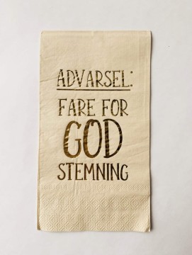 Advarsel- fare for god stemning