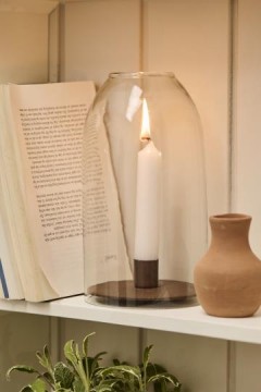 Glassklokke åpen topp