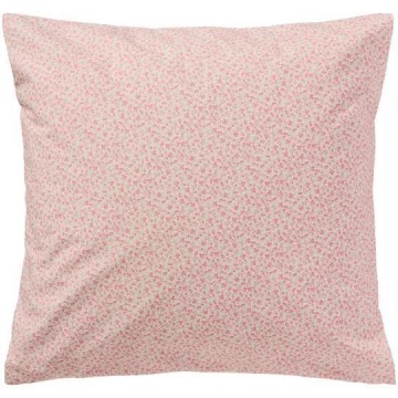 Pudebetræk m/små rosa blomster