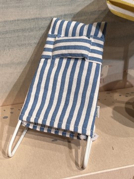 Strandstol Blå